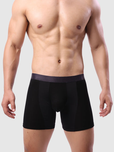 Second Skin Luxe Rib Boxer Brief 6"