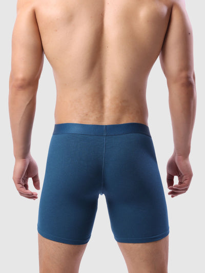 Second Skin Luxe Rib Boxer Brief 6" (6-Pack)