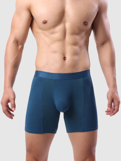 Second Skin Luxe Rib Boxer Brief 6" (6-Pack)