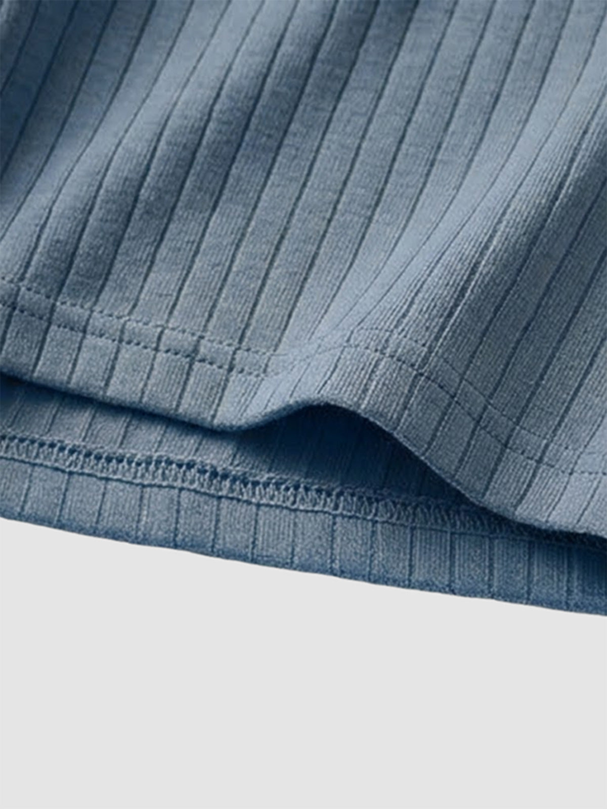 Organic Cotton Rib Breathable Boxer Briefs 6" (3-Pack)