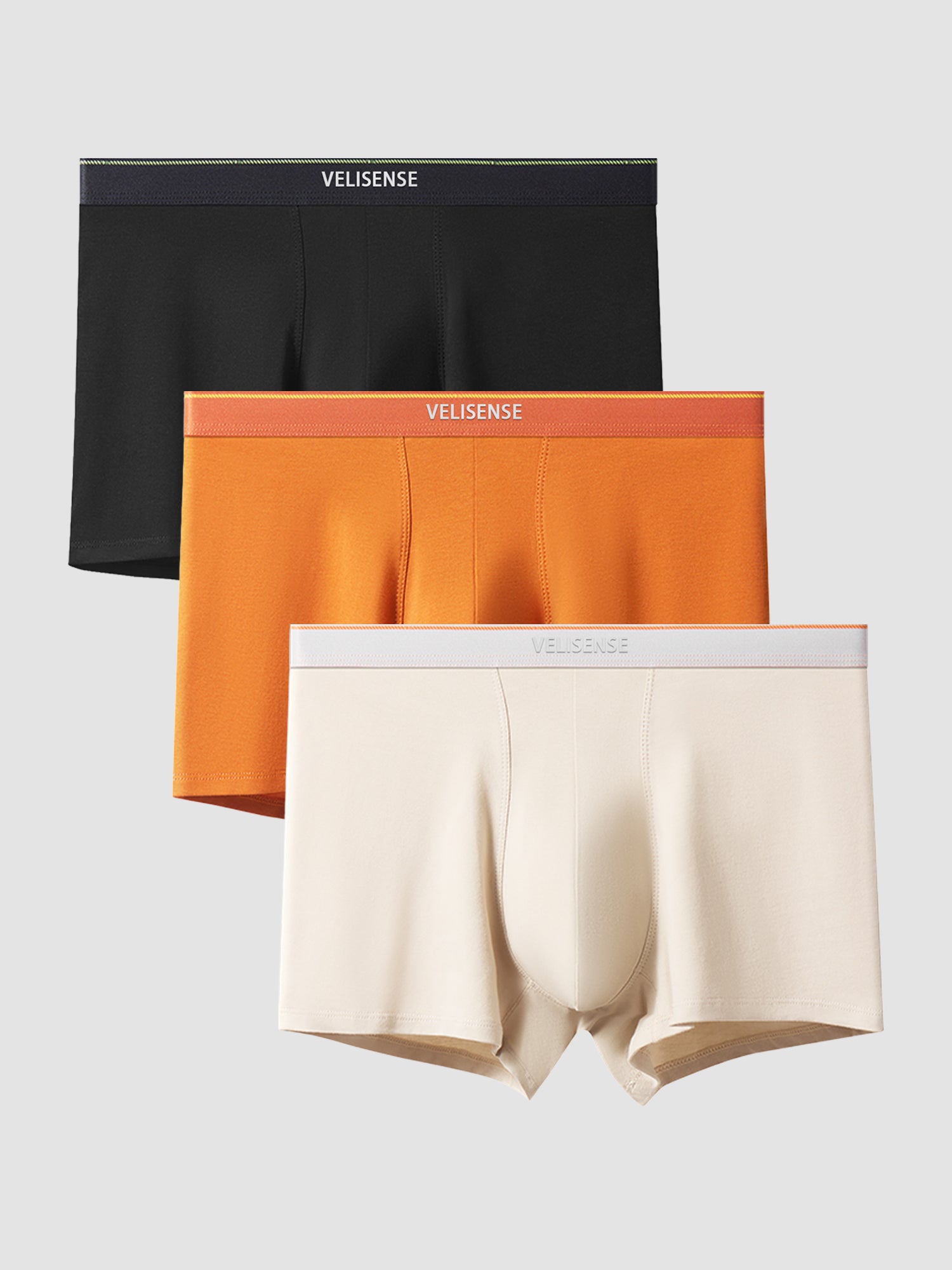 Organic Cotton Contour Pouch Trunk 3" (3-Pack)