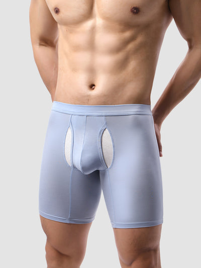 Second Skin Lyocell Boxer Brief with Dual-Fly 7" (6-Pack)