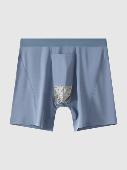 Cool Cotton Horizontal Fly Boxer Brief 5" (6-Pack)