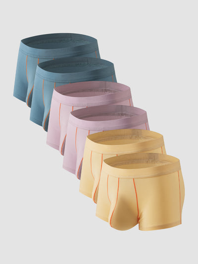 Second Skin Lyocell Trunks 3" (6-Pack)