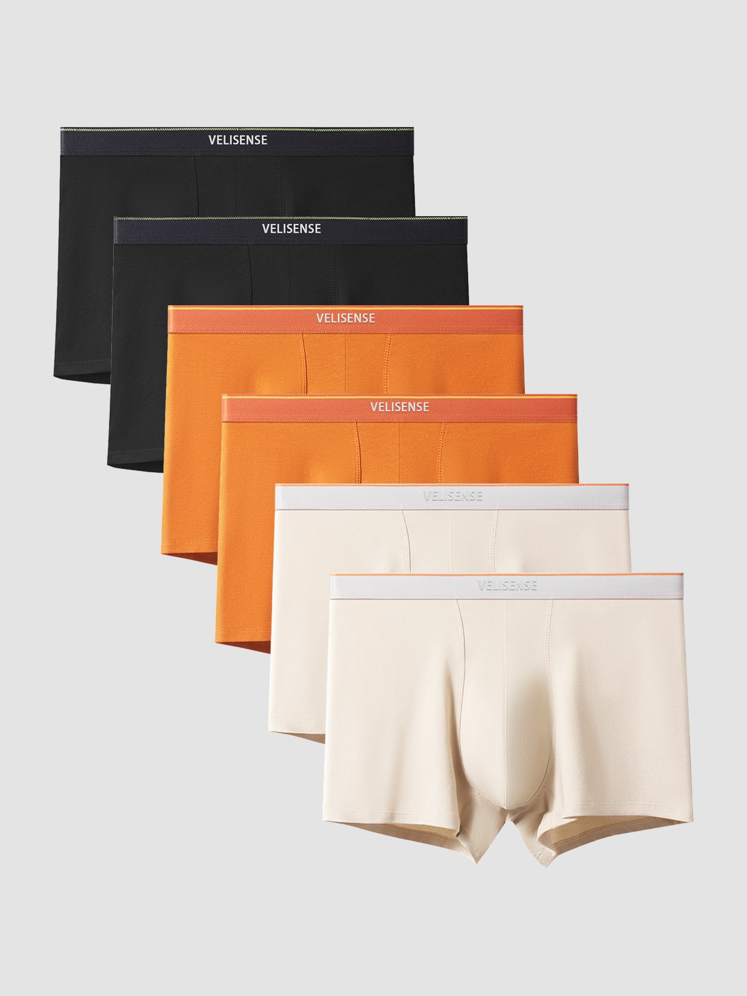 Organic Cotton Contour Pouch Trunk 3" (6-Pack)