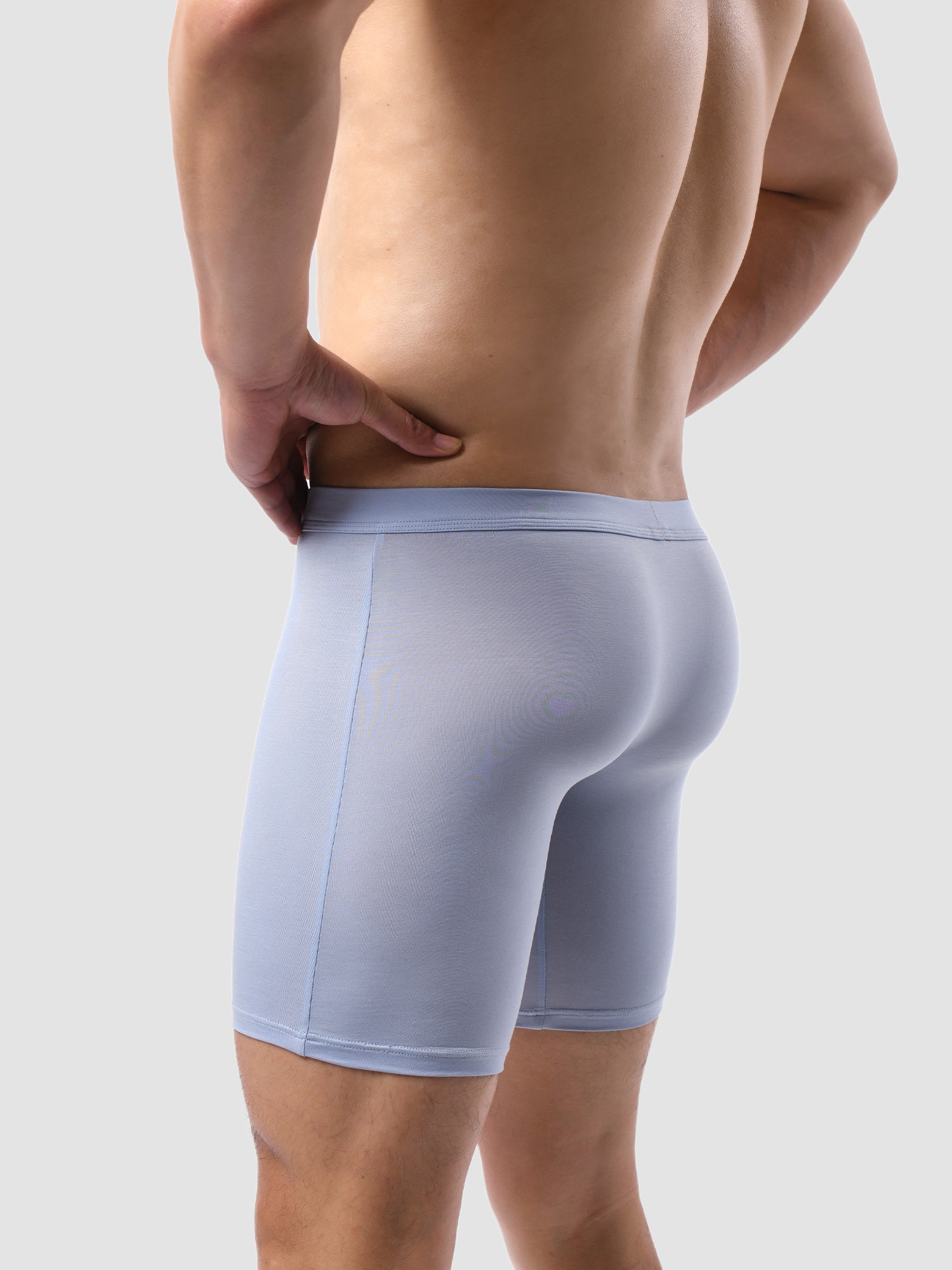 Second Skin Lyocell Boxer Brief with Dual-Fly 7" (6-Pack)