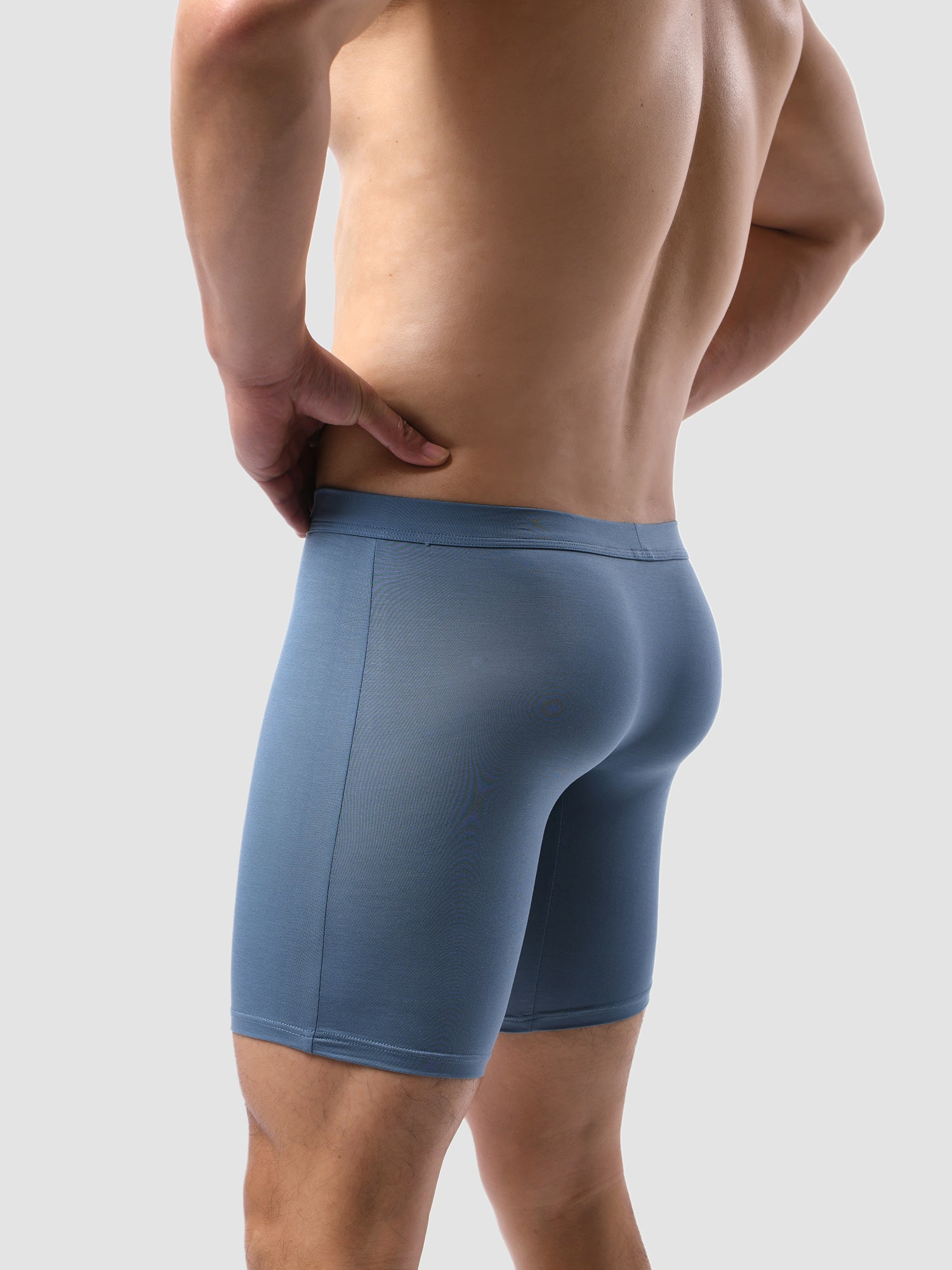 Second Skin Lyocell Boxer Brief with Dual-Fly 7" (3-Pack)
