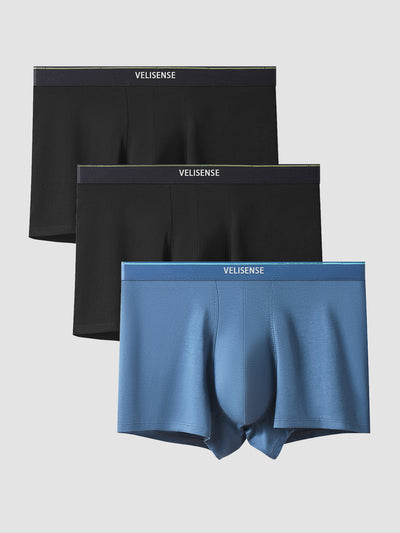 Organic Cotton Contour Pouch Trunk 3" (3-Pack)