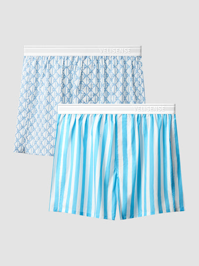 100% Organic Cotton Boxer with Button Fly (2-Pack)