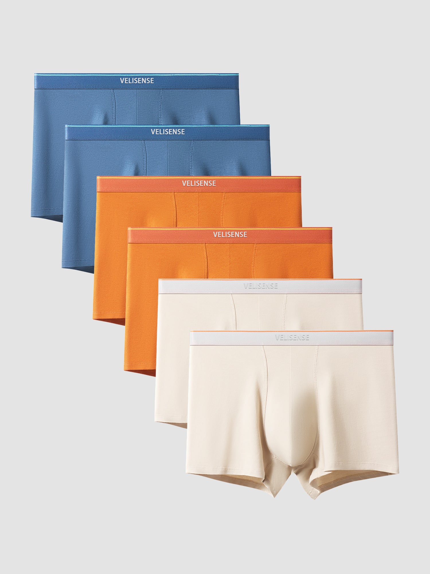 Organic Cotton Contour Pouch Trunk 3" (6-Pack)