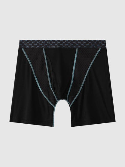 Second Skin Silk Soft Boxer Brief 6" (3-Pack)
