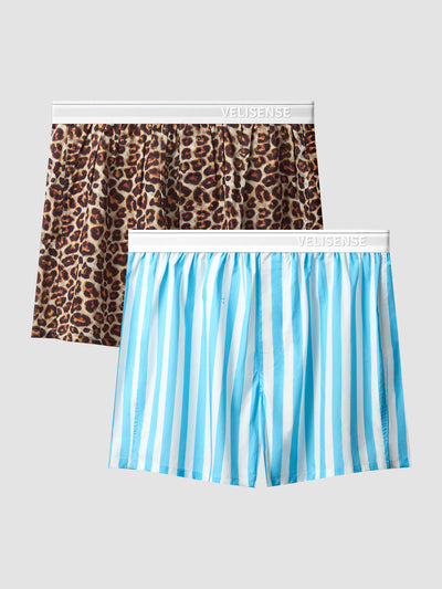 100% Organic Cotton Boxer with Button Fly (2-Pack)