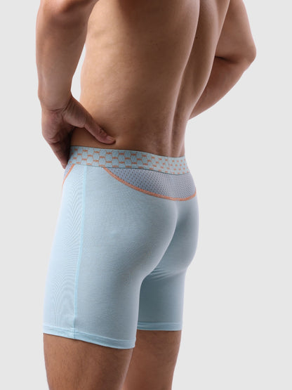 Second Skin Silk Soft Boxer Brief 6" (3-Pack)