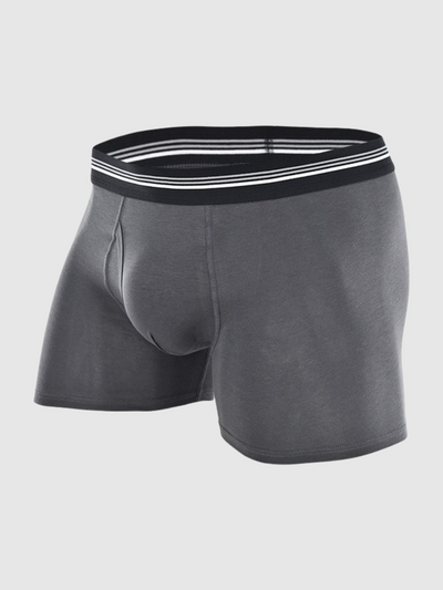 Premium Cotton Trunks with Fly 4"