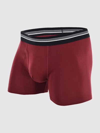 Premium Cotton Trunks with Fly 4"