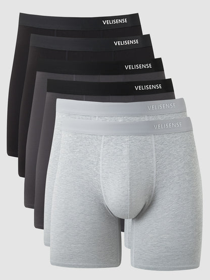Organic Cotton Boxer Brief 8" (6-Pack)