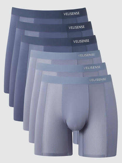 Modal Air Mid-Length Boxer Brief 6" (6-Pack)