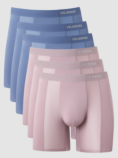 Modal Air Mid-Length Boxer Brief 6" (6-Pack)
