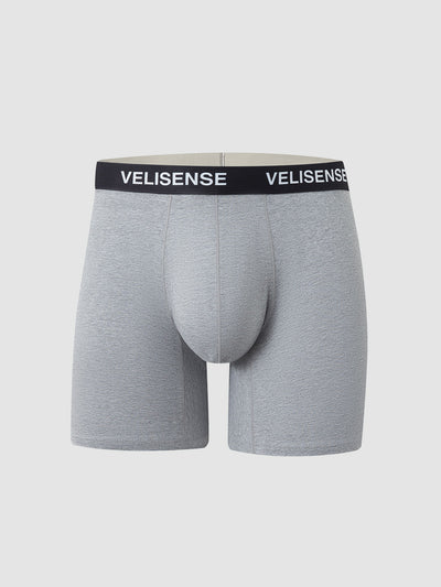 Cool Cotton Mid-Length Boxer Brief 6"