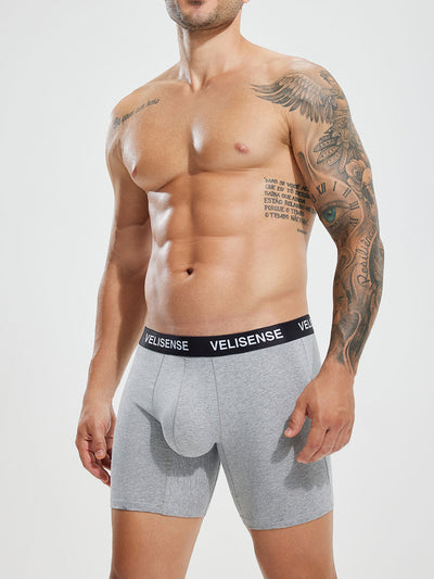 Cool Cotton Mid-Length Boxer Brief 6"