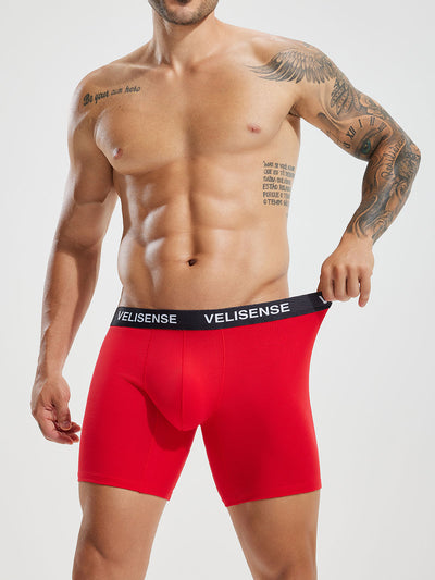 Cool Cotton Mid-Length Boxer Brief 6"