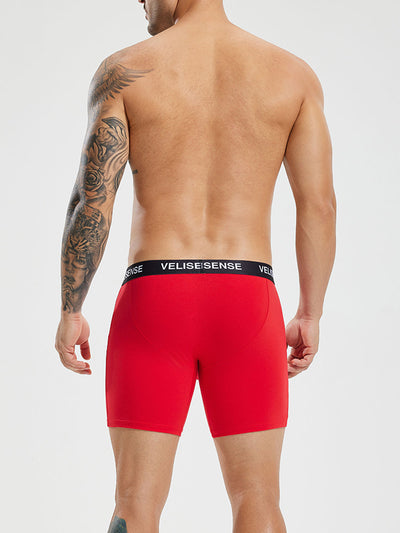 Cool Cotton Mid-Length Boxer Brief 6"