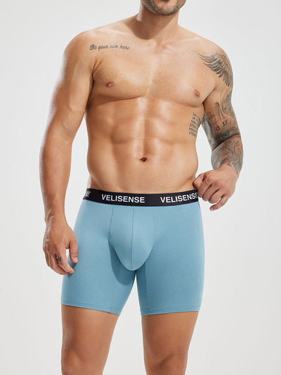 Cool Cotton Mid-Length Boxer Brief 6"