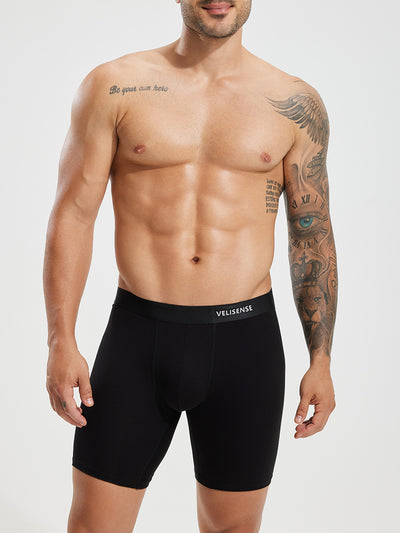 Organic Cotton Boxer Brief 8" (6-Pack)