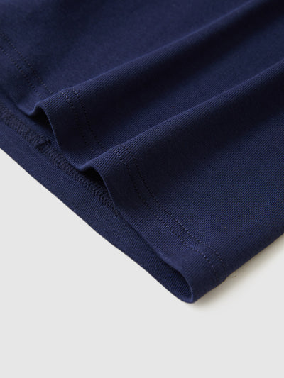 Organic Cotton Boxer Brief With Fly 6"