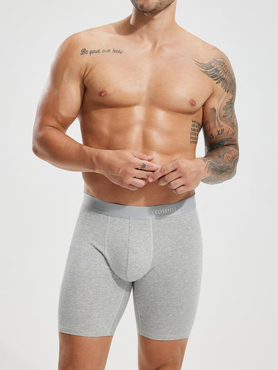 Organic Cotton Boxer Brief 8" (3-Pack)