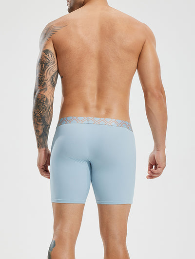 Second Skin Luxe Texture Boxer Brief 8" (6-Pack)