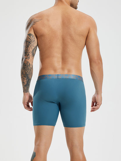 Second Skin Luxe Texture Boxer Brief 8" (3-Pack)