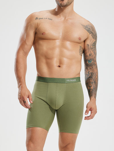 Organic Cotton Boxer Brief 8" (3-Pack)