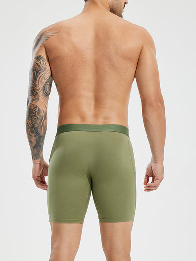Organic Cotton Boxer Brief 8" (3-Pack)