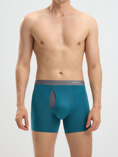 Second Skin Luxurious Modal Boxer Brief 6" (3-Pack)