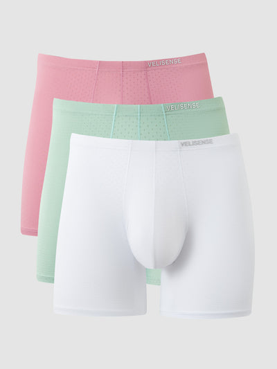 Air Mid-Length Boxer Brief 6" (3-Pack)