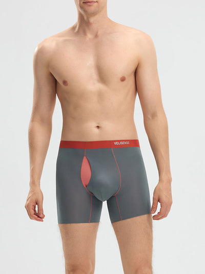 Second Skin Luxurious Modal Boxer Brief 6" (3-Pack)