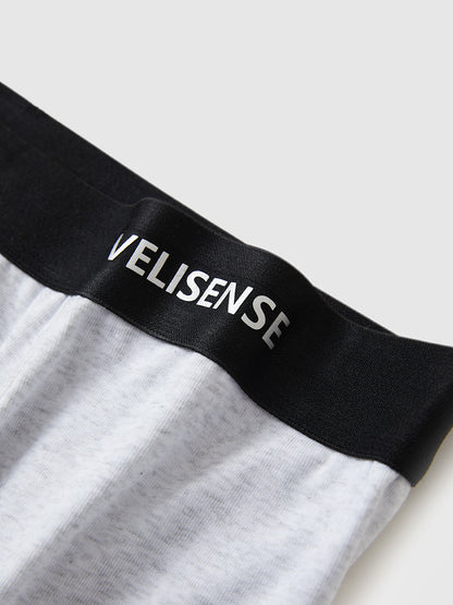 Combed Cotton Boxer Brief With Fly 6" (3-Pack)