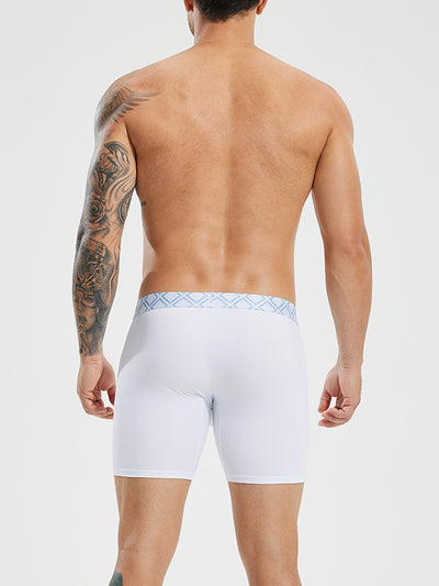 Second Skin Luxe Texture Boxer Brief 8" (3-Pack)